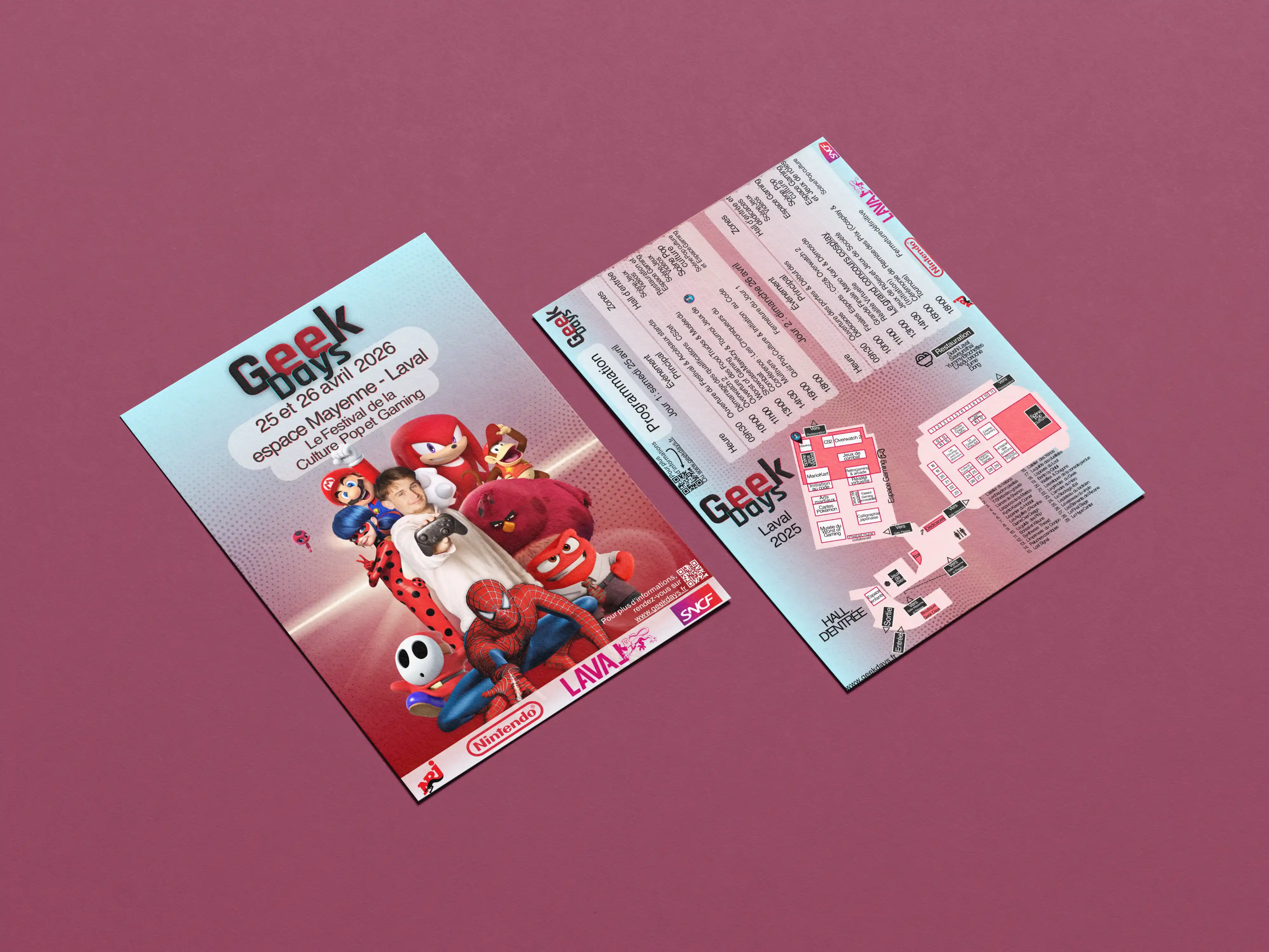 Aperçu du projet Affiche GeekFest Laval